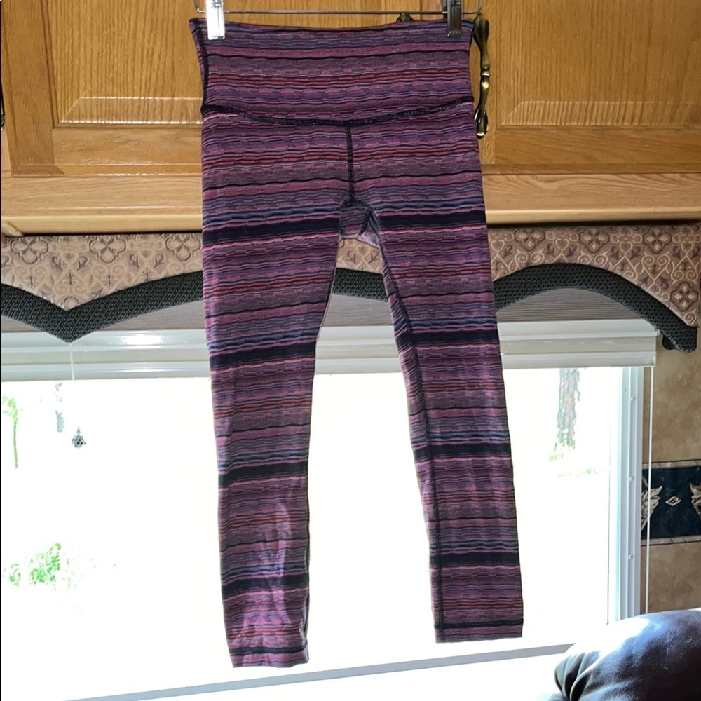 lululemon Striped Leggings